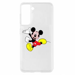 Чехол для Samsung S21 Микки Маус