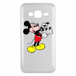 Чехол для Samsung J3 2016 Микки режиссер - PrintSalon