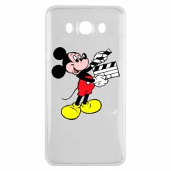 Чехол для Samsung J7 2016 Микки режиссер - PrintSalon