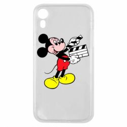 Чехол для iPhone XR Микки режиссер - PrintSalon