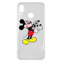 Чехол для Huawei P Smart Plus 2018 Микки режиссер - PrintSalon