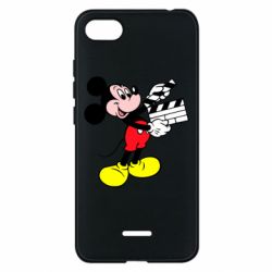 Чехол для Xiaomi Redmi 6A Микки режиссер - PrintSalon