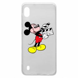 Чехол для Samsung A10 Микки режиссер - PrintSalon