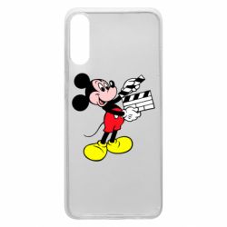Чехол для Samsung A70 Микки режиссер - PrintSalon