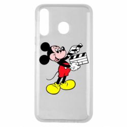 Чехол для Samsung M30 Микки режиссер - PrintSalon