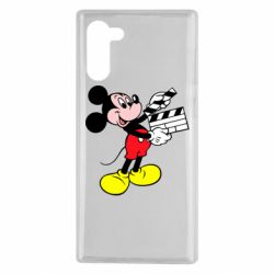 Чехол для Samsung Note 10 Микки режиссер - PrintSalon