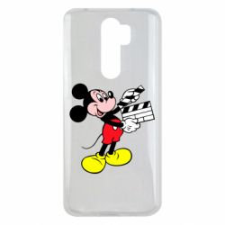 Чехол для Xiaomi Redmi Note 8 Pro Микки режиссер - PrintSalon