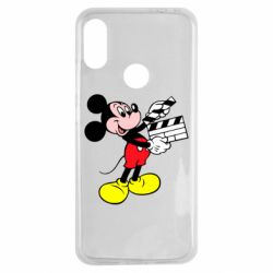 Чехол для Xiaomi Redmi Note 7 Микки режиссер - PrintSalon