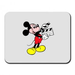 Коврик для мыши Микки режиссер - PrintSalon