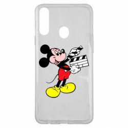 Чехол для Samsung A20s Микки режиссер - PrintSalon