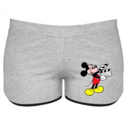 Женские шорты Микки режиссер - PrintSalon