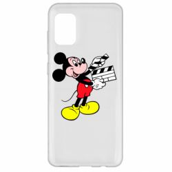 Чехол для Samsung A31 Микки режиссер - PrintSalon