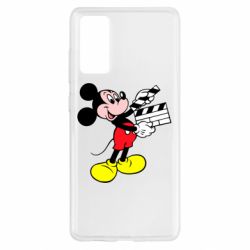 Чехол для Samsung S20 FE Микки режиссер - PrintSalon