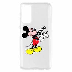 Чехол для Huawei P Smart 2021 Микки режиссер - PrintSalon