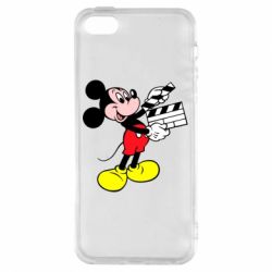 Чехол для iPhone5/5S/SE Микки режиссер - PrintSalon