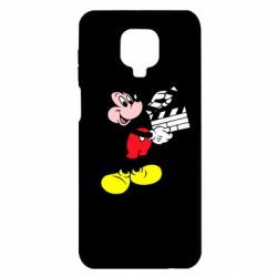 Чехол для Xiaomi Redmi Note 9S/9Pro/9Pro Max Микки режиссер - PrintSalon