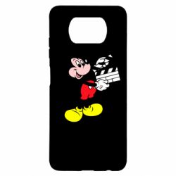 Чехол для Xiaomi Poco X3 Микки режиссер - PrintSalon