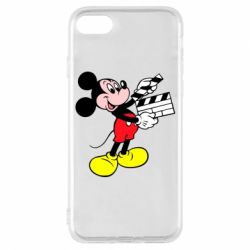 Чехол для iPhone 8 Микки режиссер - PrintSalon