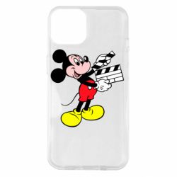 Чехол для iPhone 14 Микки режиссер - PrintSalon