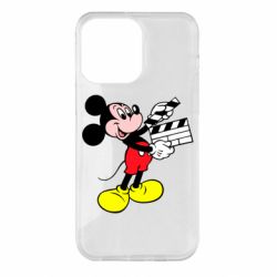 Чехол для iPhone 14 Pro Max Микки режиссер - PrintSalon
