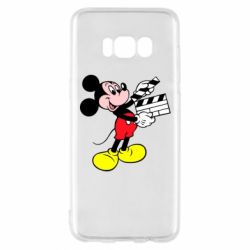 Чехол для Samsung S8 Микки режиссер - PrintSalon