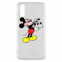 Чехол для Huawei P20 Микки режиссер - PrintSalon