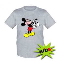 Детская футболка Микки режиссер - PrintSalon