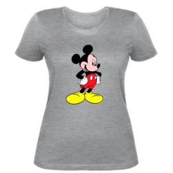 Жіноча футболка Міккі - PrintSalon