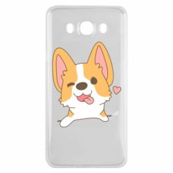 Чехол для Samsung J7 2016 Милый корги - PrintSalon