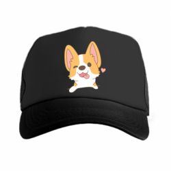 Кепка-тракер Милый корги - PrintSalon
