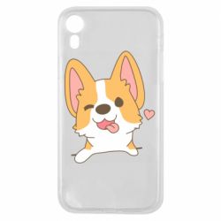 Чехол для iPhone XR Милый корги - PrintSalon