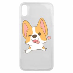 Чехол для iPhone Xs Max Милый корги - PrintSalon