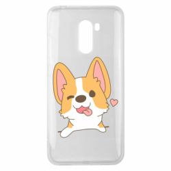 Чехол для Xiaomi Pocophone F1 Милый корги - PrintSalon
