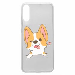 Чехол для Samsung A70 Милый корги - PrintSalon