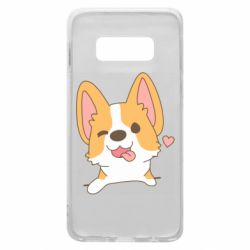 Чехол для Samsung S10e Милый корги - PrintSalon