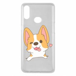 Чехол для Samsung A10s Милый корги - PrintSalon