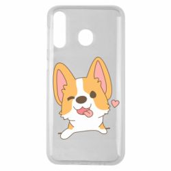 Чехол для Samsung M30 Милый корги - PrintSalon
