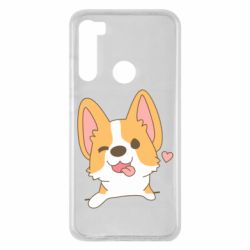 Чехол для Xiaomi Redmi Note 8 Милый корги - PrintSalon