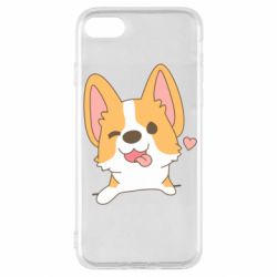 Чехол для iPhone SE 2020 Милый корги - PrintSalon