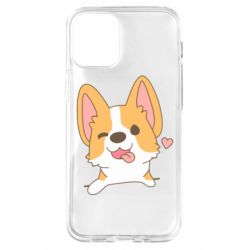 Чехол для iPhone 12 mini Милый корги - PrintSalon