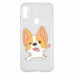 Чехол для Samsung A11/M11 Милый корги - PrintSalon
