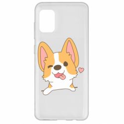 Чехол для Samsung A31 Милый корги - PrintSalon