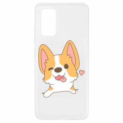Чехол для Samsung A32 4G Милый корги - PrintSalon