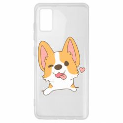 Чехол для Samsung A41 Милый корги - PrintSalon