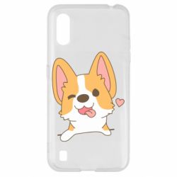 Чехол для Samsung A01/M01 Милый корги - PrintSalon