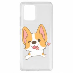 Чехол для Samsung S10 Lite Милый корги - PrintSalon