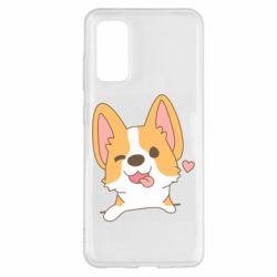 Чехол для Samsung S20 Милый корги - PrintSalon