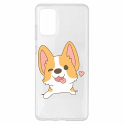 Чехол для Samsung S20+ Милый корги - PrintSalon