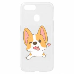 Чехол для Oppo A5s/A12 Милый корги - PrintSalon