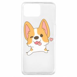 Чехол для Oppo A73 Милый корги - PrintSalon